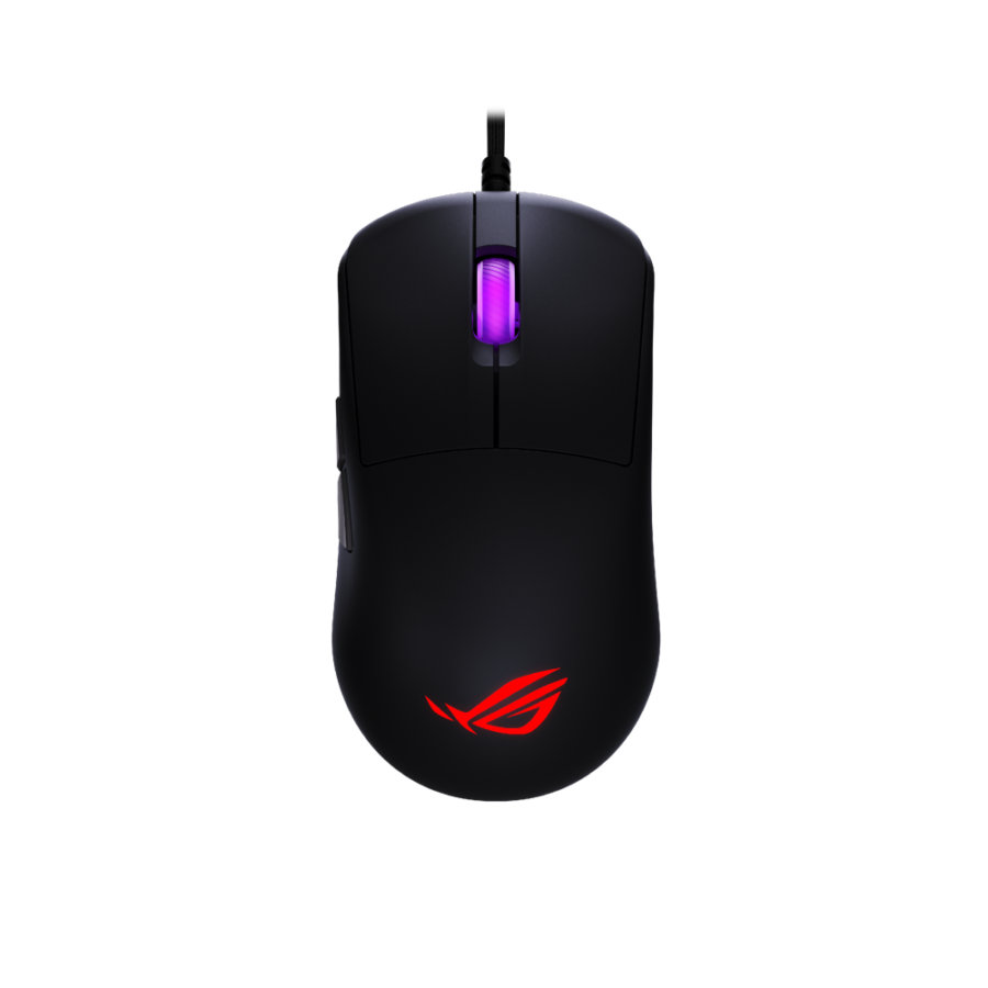 Asus Rog Harpe Mini Core Wired Gaming Mouse, Wired USB, 12K DPI, 52g Ultra-Lightweight, Small Compact Design, Right-Handed, PC/Mac Support