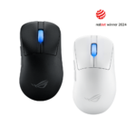 Asus Rog Keris II Ace Wireless Gaming Mouse, 42,000 DPI Optical Sensor, Up To 8000 Hz Polling Rate, Tri-Mode Connectivity, Black