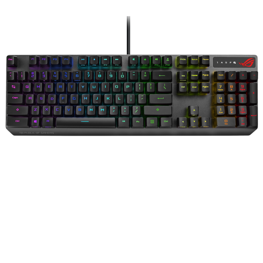 Asus ROG Strix Scope RX Optical Mechanical Gaming Keyboard - ROG RX RED - 90MP0240-BKUA00 - XA05