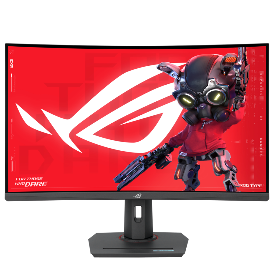 ASUS ROG Strix XG32WCMS 32” 1440P USB-C Curved HDR400 Gaming Monitor - QHD (2560x1440), 280Hz, 1ms, Fast VA, Extreme Low Motion Blur Sync, DisplayWidget, Tripod Socket, AI Gaming, VESA DisplayHDR 400, FreeSync Premium