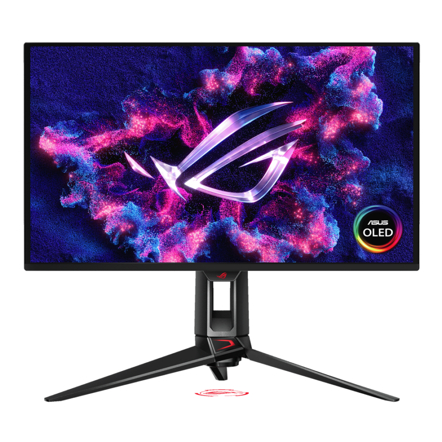 ASUS ROG Swift OLED PG27UCDM 27" 4K QD-OLED Gaming Monitor, 3840×2160 UHD, 240 Hz Refresh Rate, 0.03 ms (GTG), 4th-Gen QD-OLED