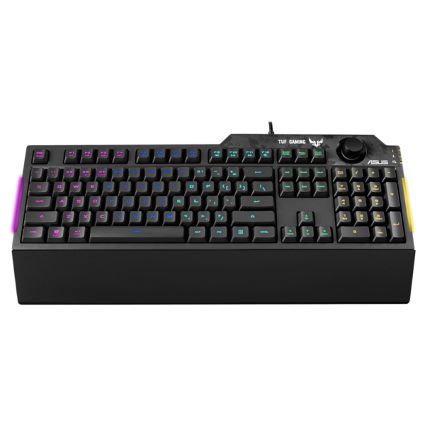 Asus TUF Gaming K1 RGB Membrane Gaming Keyboard - 90MP01X0-BKUA00 - RA04
