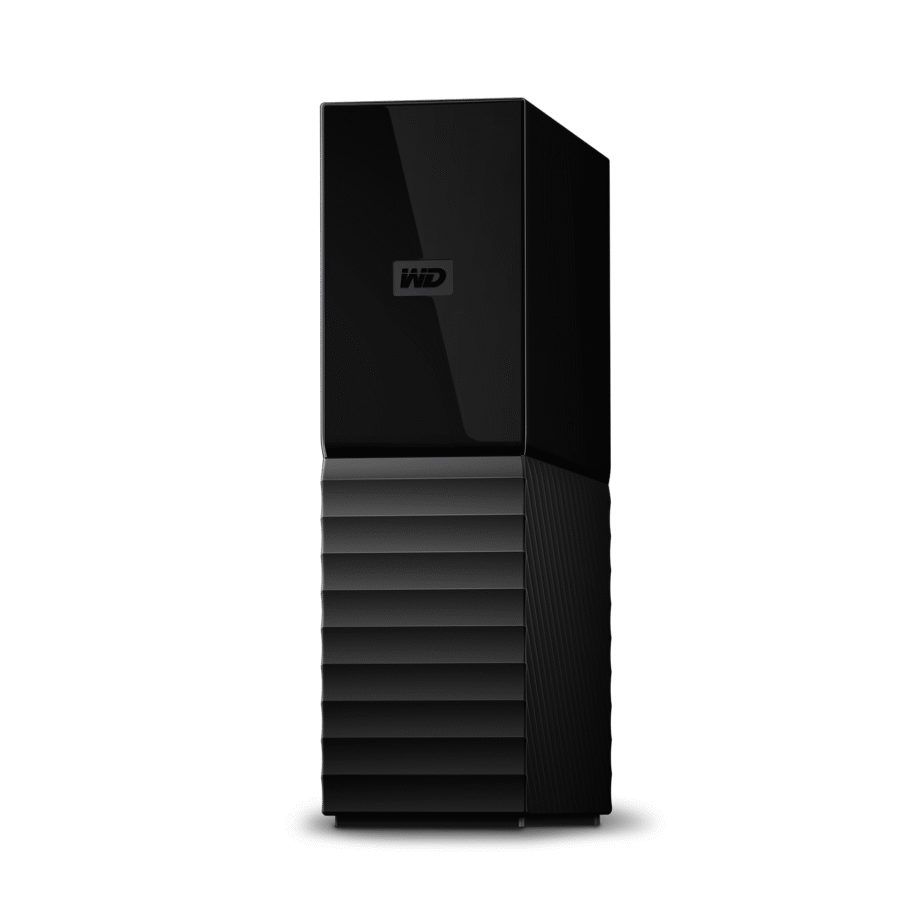 WD 16TB My Book Desktop External Hard Drive, 16TB External HDD, USB 3.2 Gen 1, Password Protection, Backup Software, WDBBGB0160HBK-NESN
